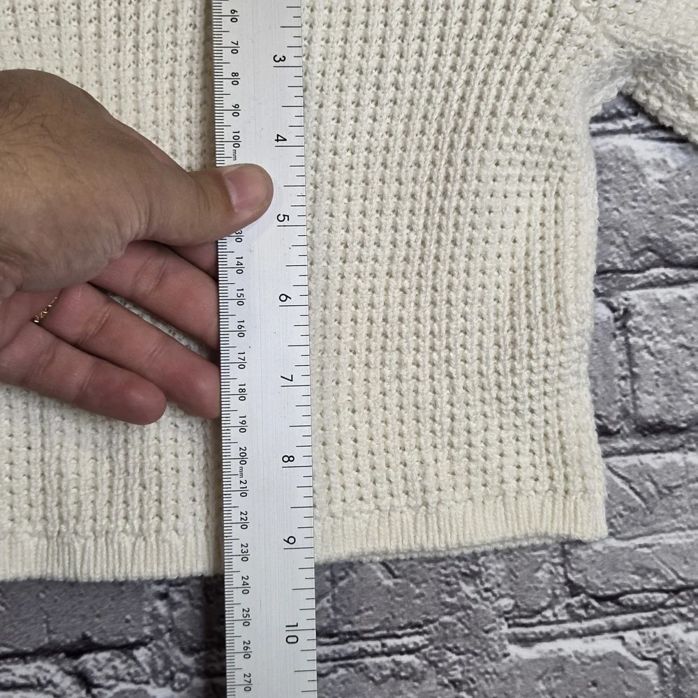 Carter's Baby White Knit Hooded Cardigan Sweater with Bear Ears 3 Months